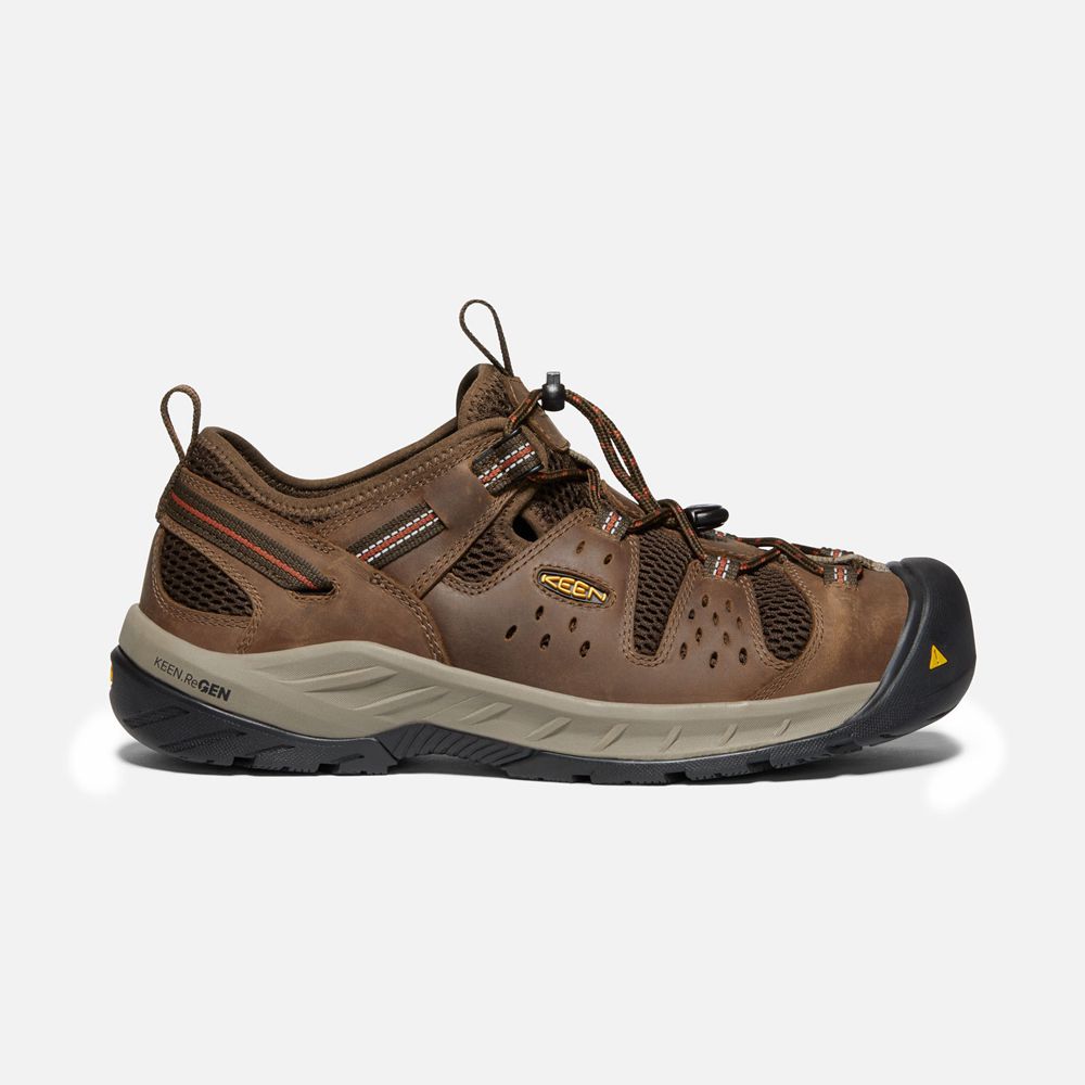 Chaussures de Travail Keen Homme Marron | Atlanta Cool Ii (Steel Toe) | LDBFV-9804